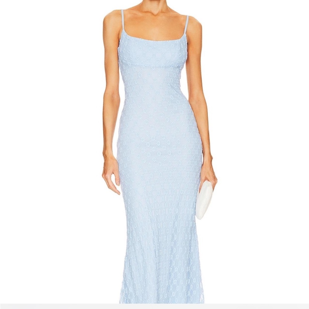 Bardot adoni mesh maxi dress